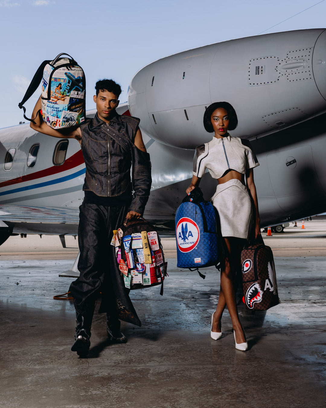 AMERICAN AIRLINES 100 YRS - WELCOME ABOARD BACKPACK - Image 6